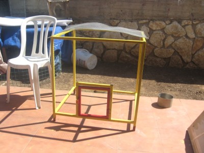 ואחרון הכלוב שנצא בתהליך בנייה!