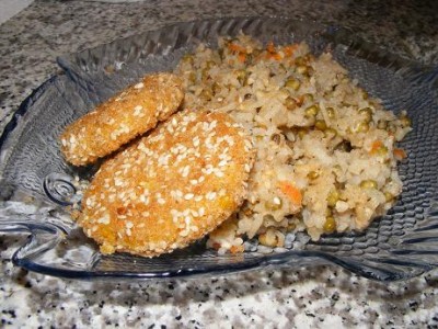 האורז יצא רך מדי כי שמתי יותר מדי מים.. תצמדו למתכון יצא יותר טוב:)