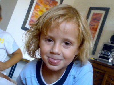 נועם, בן ארבע וחצי.